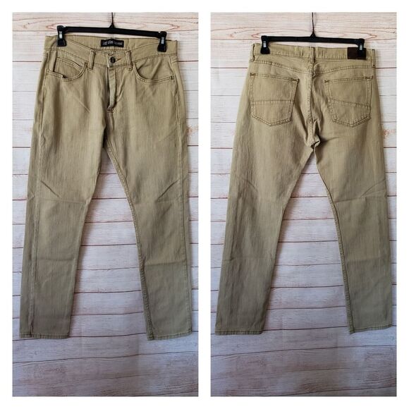 Lee Slim Tapered Zip Fly 5-Pocket Cotton/Spandex Jeans - Picture 1 of 8